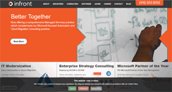 Desktop Screenshot of infrontconsulting.com